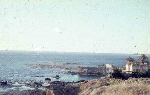 Byblos alte Wälle [Blick zum] Hafen