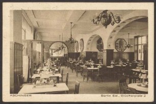 Ansichtskarte Restaurant "Aschinger", Blücherplatz 2