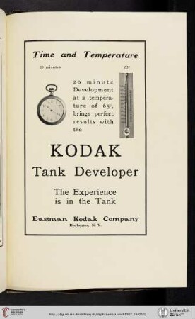 Eastman Kodak Company [Kodak Tank Developer]
