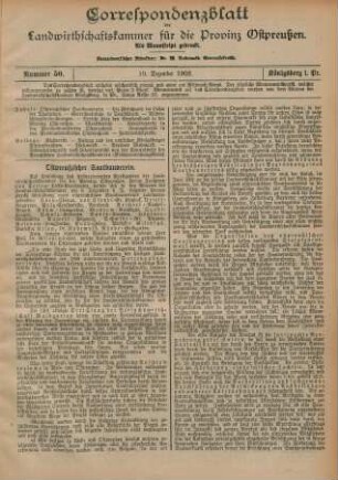 Nummer 50. 10. Dezember 1902.