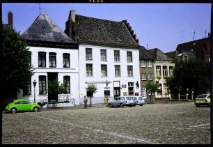 Kalkar: Bürgerhäuser am Marktplatz