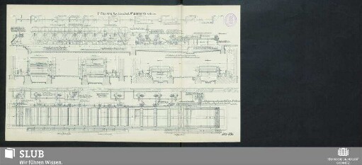Zchg. 13015. Entwässerungsmaschine 2600 Arb. Breite [Maschine I] für titl. Trävarubolaget Svartvik b. Sundsvall