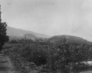 Landschaft : Blick über die Landschaft von Teneriffa.