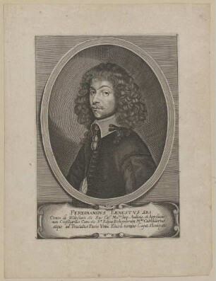 Bildnis des Ferdinandvs Ernestvs de Walnstain