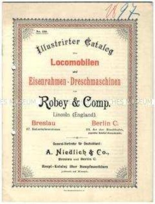 Lokomobilen und Dreschmaschinen