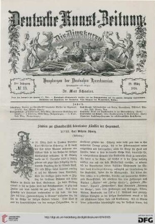 Nr. 13 (29. März 1874)