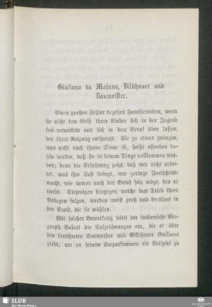 Giuliano da Majano, Bildhauer und Baumeister