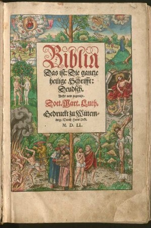 Biblia Das ist: Die gantze heilige Schrifft: Deudsch, [1]