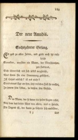 Sechszehnter Gesang