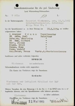 Wiedemann, Heinrich