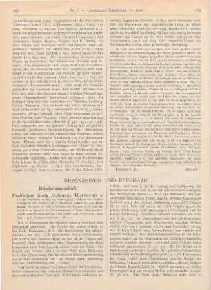 263-286 Rezensionen und Referate