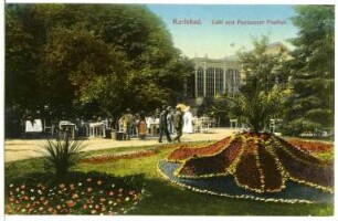 Karlsbad. Café und Restaurant "Posthof"