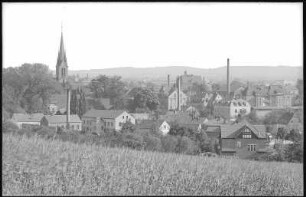 Wilsdruff. Blick vom Kirschberg auf Wilsdruff