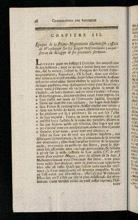 48-61, Chapitre III