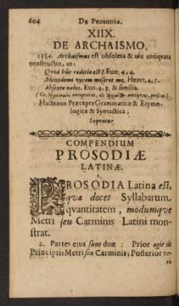 Compendium Prosodiae Latinae.