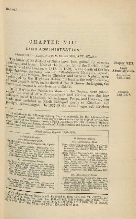 Chapter VIII. Land administration