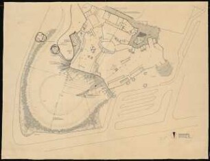 Philharmonie, Berlin-Tiergarten Außenanlage: Entwurfsplan 1:200