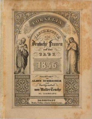 Cornelia : Taschenbuch für deutsche Frauen, 1846 = Jg. 31