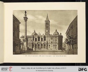 8. ROMA. Basilica di S. Maria Maggiore / ROME. Basile of S. Maria Maggiore / ROME. Basilisque Sainte Mare Majeure