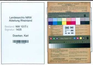 Entnazifizierung Karl Doerken , geb. 12.03.1871 ()