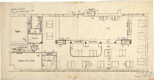Fischer, Theodor; Würzburg, Münsterplatz; Sparkasse - Kassenhalle (Grundriss)