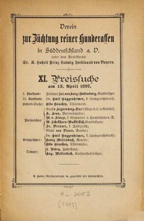 Preis-Suche. 11. 1897, 13. Apr.