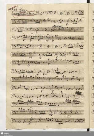714: Aria: Già sento che la Sposa / Naumann, J.G