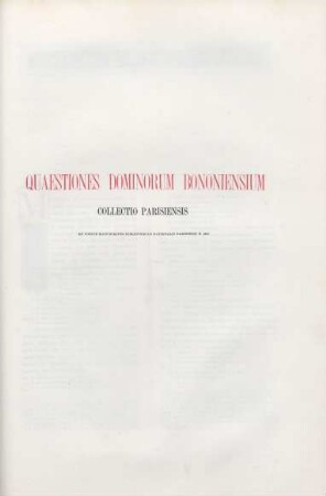Quaestiones Dominorum Bononiensium