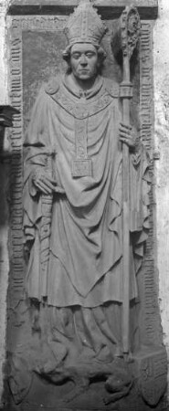 Würzburg, Dom, Grabmal des Bischofs Gerhard von Schwarzburg