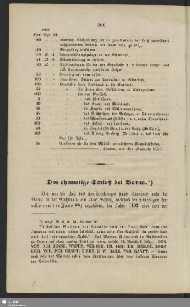 Das ehemalige Schloß bei Borna