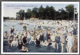 Luna-Park, Leipzig-Wahren am Auensee : Strandbad