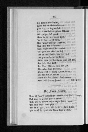 Der Frauen Advocat.