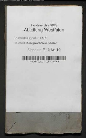 Unterhaltung der holländischen Straße im Distrikt Höxter
