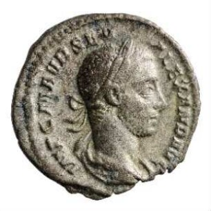 Münze, Denar, 227 n. Chr.