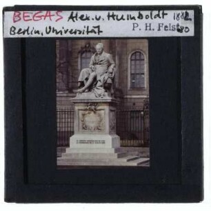 Berlin, Humboldt-Universität zu Berlin,Berlin, Begas, Denkmal für Alexander von Humboldt