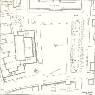 Fischer, Theodor; Remscheid; Markthalle - Lageplan
