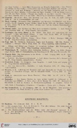 Aeltere Graphik (Nr. 246-271)