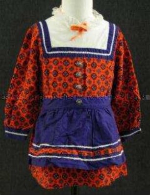 Schürze - zu Dirndlkleid für Mädchen, 2-teilig