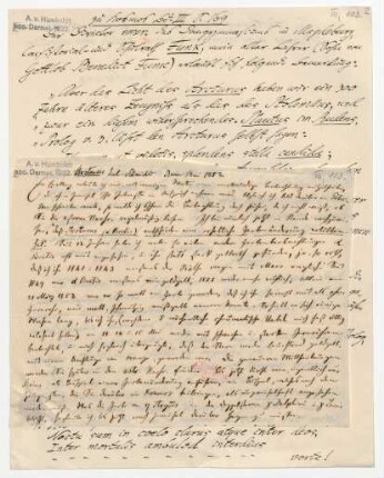 zu Kosmos Bd. III, S. 169.