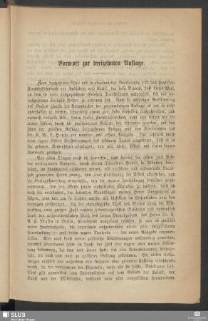 Vorwort zur dreizehnten Auflage