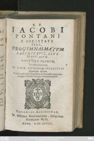 1: De rebus literariis