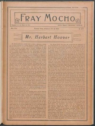 Mr. Herbert Hoover