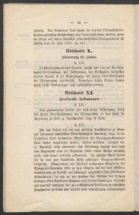 XI. Transitorische Bestimmungen