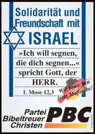 PBC, Bundestagswahl 2005