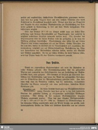 Bromsilber und Mattcelloidin