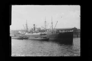 Borkum (1904), Frachtschiff, Hamburg.- Schiffahrt-u. Assekuranz-Ges. E. Russ & Co., Hamburg, Bau-Nr. 235