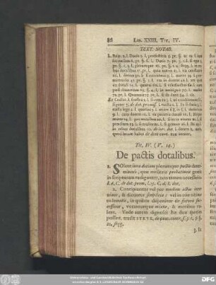 Tit. IV. (V. 14.) De pactis dotalibus.