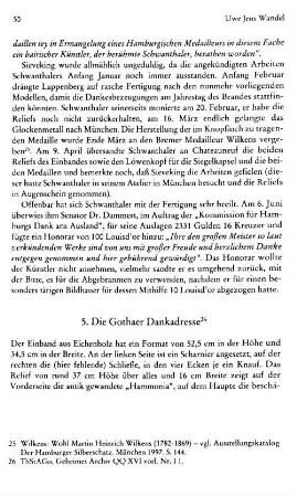 5. Die Gothaer Dankadresse
