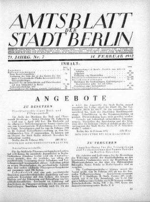 1932,7: Nr. 7, 14. Februar 1932
