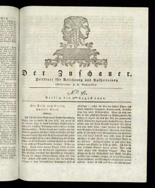 No. 96 - 11. August 1821